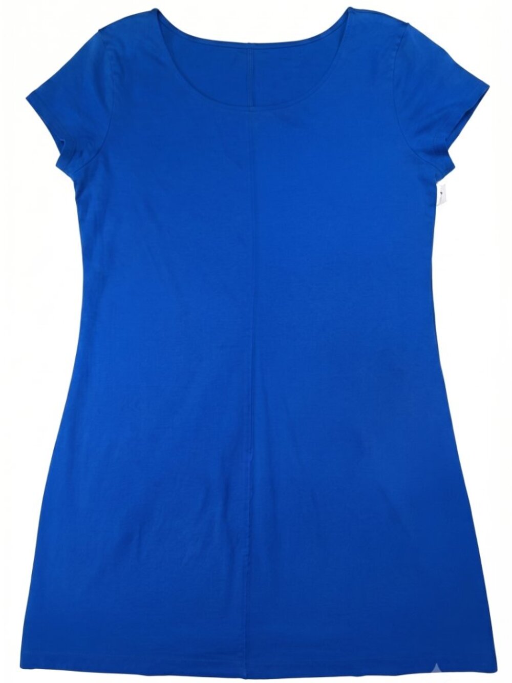 Lilly Pulitzer Blue Shift Dress with White Rope Trim ~ Large - Picture 2 of 2